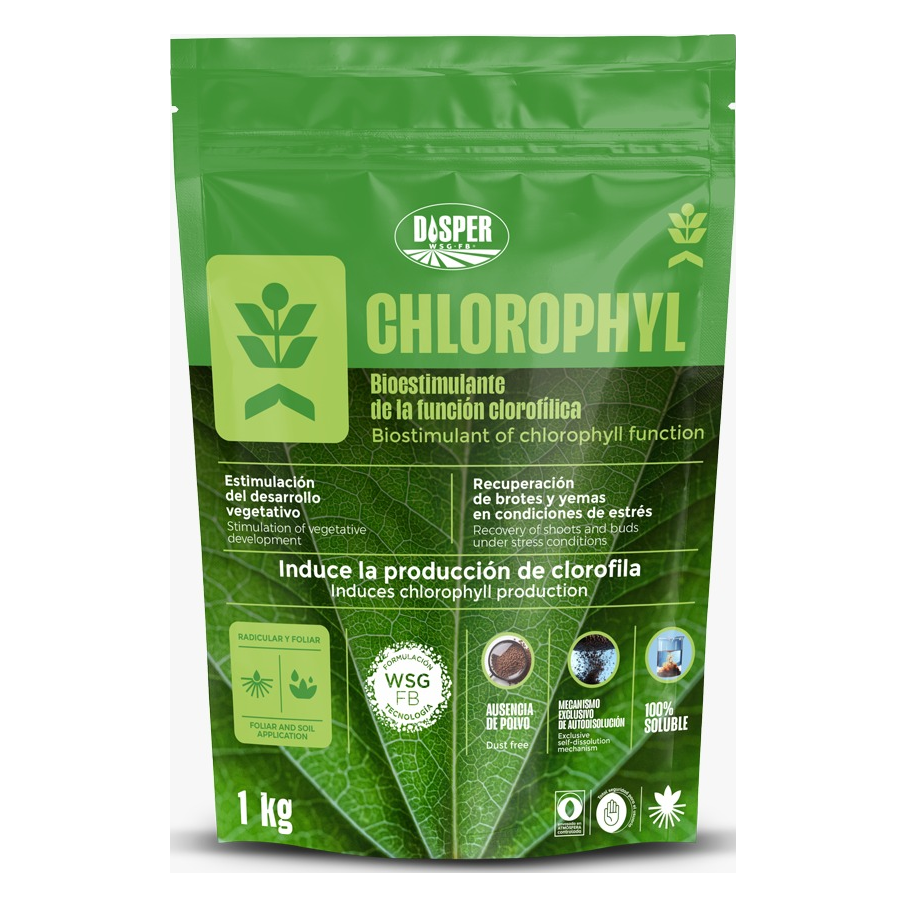 Embalagem do DISPER Chlorophyl
